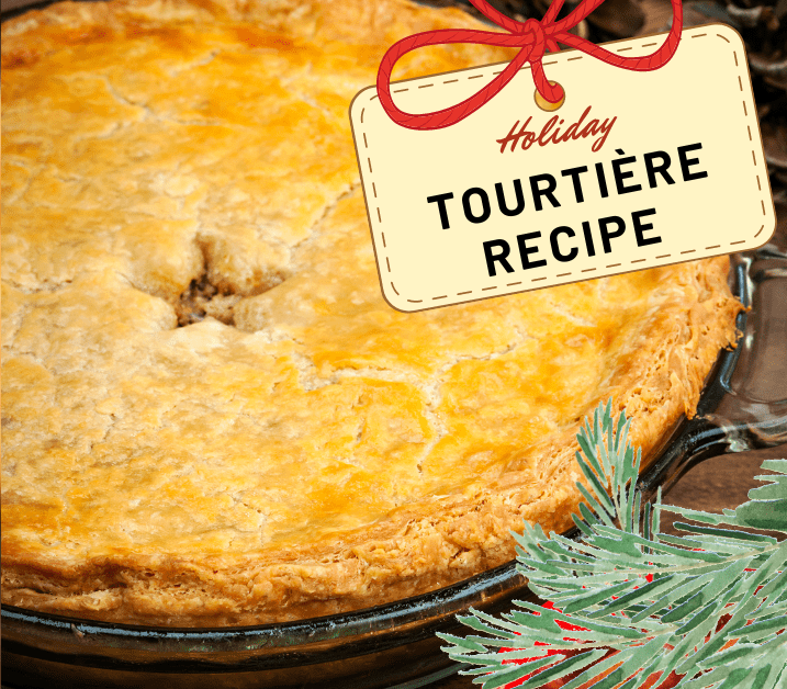 holiday tourtiere recipe food image